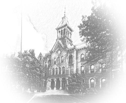 Sketch of Old Main